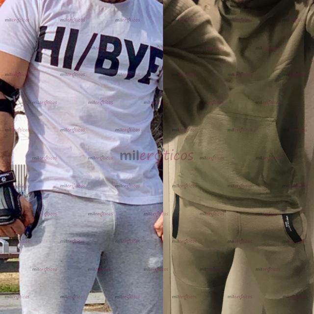 Fotos de 2 POLLONES ACTIVOS (21 cm 23 cm) LATINOS MORBOSOS Y MACHOS LECHEROS
