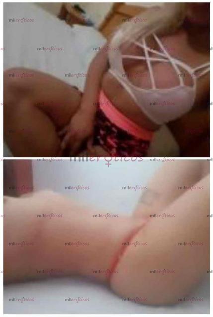 Fotos de Trans súper rubia, pollona y lechera deseando follar contigo