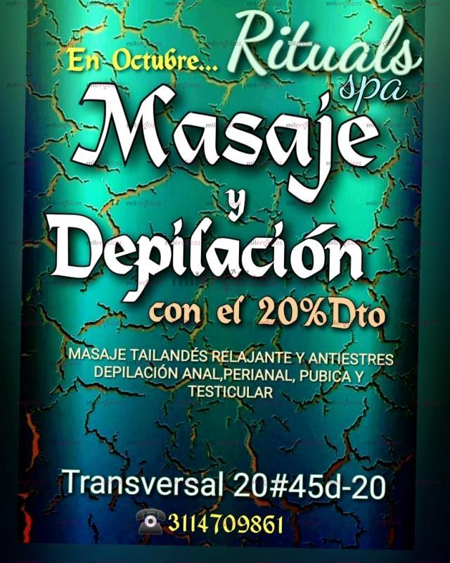 FOTOS DE MASAJISTA PROFESIONAL EN BOGOTÁ TEUSAQUILLO