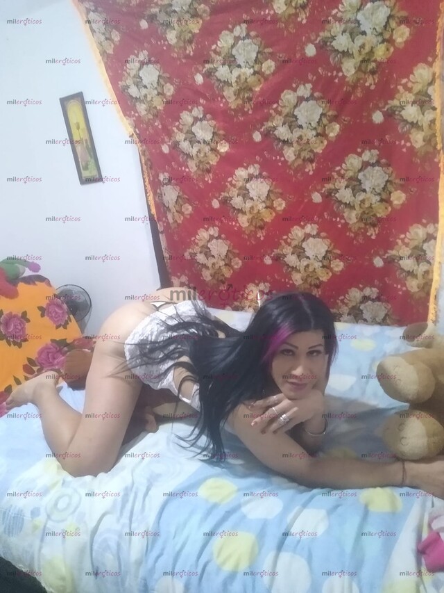 FOTOS DE TRANS ÚNICA. TRAGONA AGUANTADORA CON FETICHES