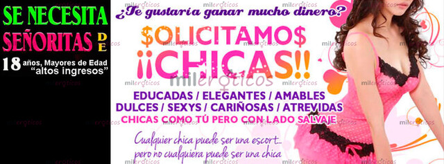 FOTOS DE DESEAS EMPEZAR COMO SCORT ...RECIBIMOS CHICAS CON O SIN EXPERIENCIA