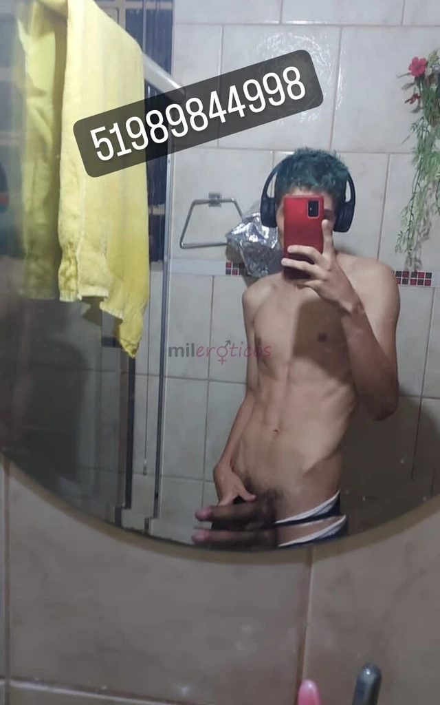 Garoto novinho aqui em sao leopoldopg versatil novinho19 cm versatil de boa19 cm de prazer com local em sao leopoldorealizo fetiches atendo casal tamb...