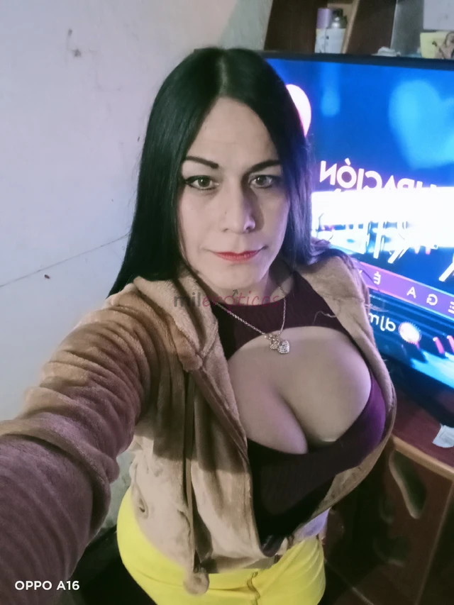 Deseosa a un buen sexo sin enganos culiaremos muy rico todas las poses que tu quieras sin apuros no dudes al venir y estar con una chica trans muy atr...