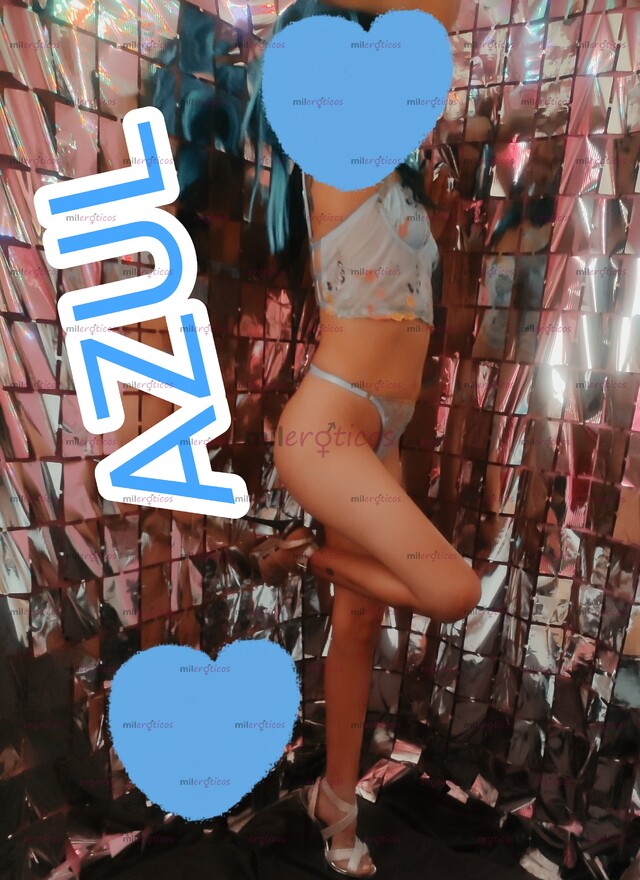 FOTOS DE HOLA AMOR SOY AZUL CHICA DIVERTIDA SEXI COQUETA AMABLE VEN A PASAR UN RATO A