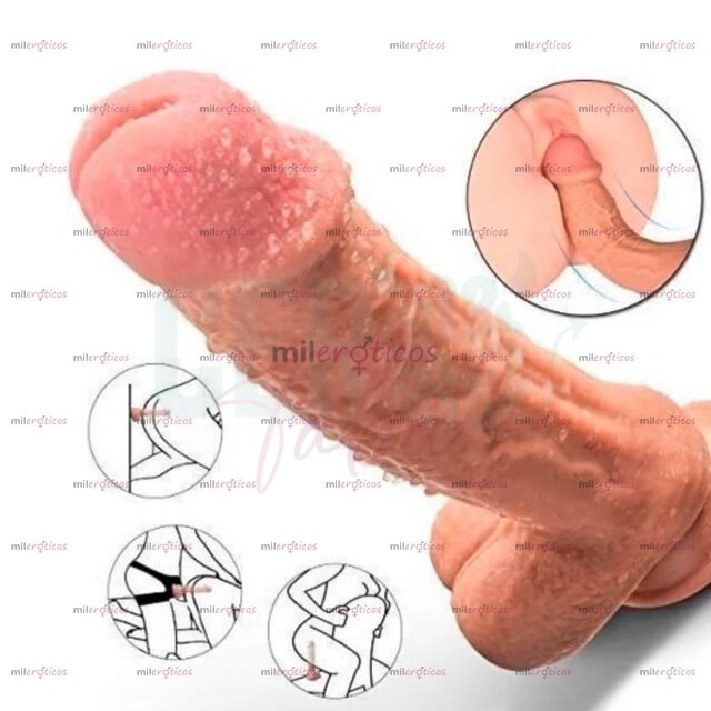 FOTOS DE 1716717 DILDO CONSOLADOR REALISTA TAMAÑO: LARGO: 20 CM INSERTABLE