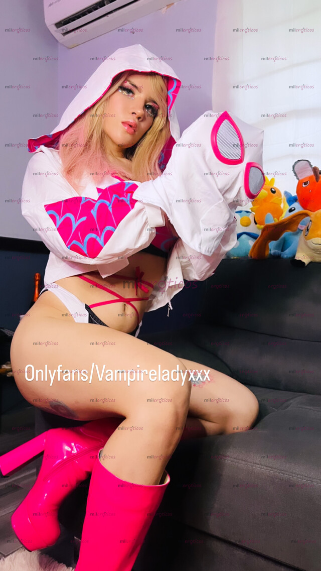 FOTOS DE SPIDER GWEN LEJOS DE CASA PERO CERCA DE TU VERGA ADICTA A LA LECHE Y PORNO
