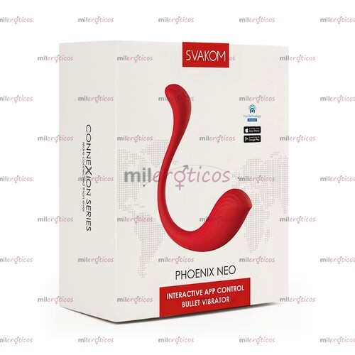 FOTOS DE VIBRADOR BALA INTERACTIVA CON APP FENIX NEO (PHOENIX NEO) SVAKOM