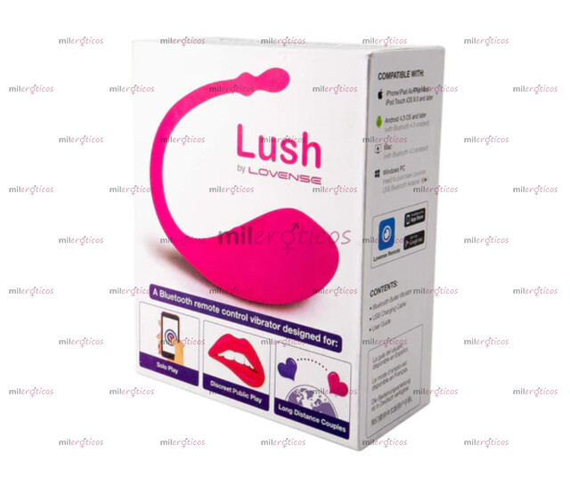 FOTOS DE $400.000 VIBRADOR LOVENSE LUSH INTERACTIVO PROMOCIÓN
