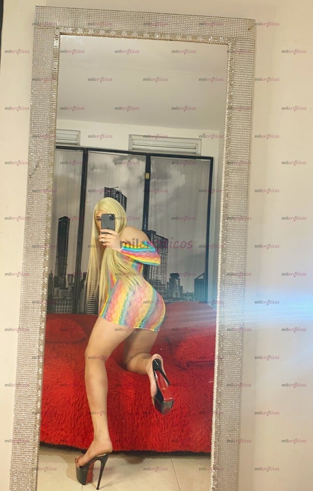 FOTOS DE EL MEJOR MASAJE QUE PODRÁS TENER, CHICA TRANS RUBIA CON SITIO YA MISMO. DISPONIB