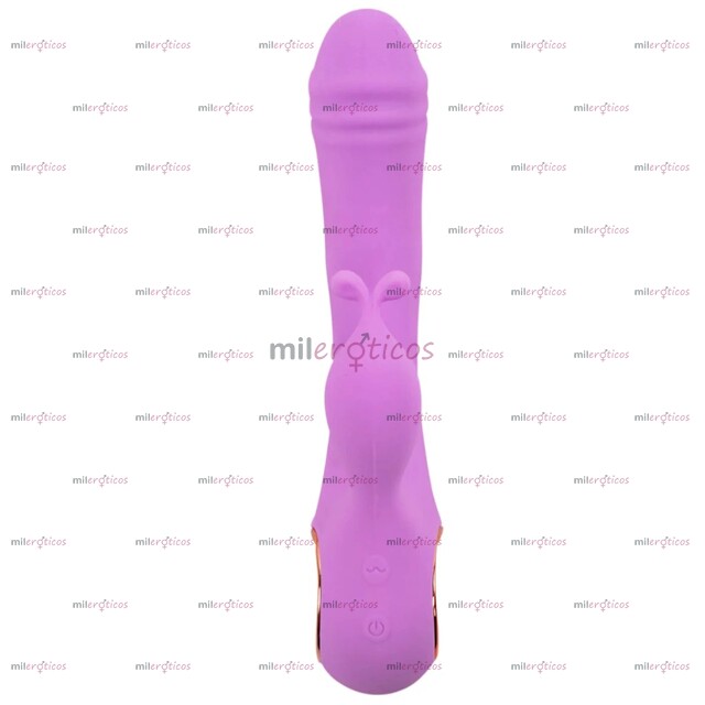 FOTOS DE VIBRADOR DOBLE TIFANY CON 10 MODOS DE VIBRACION RECARGABLE