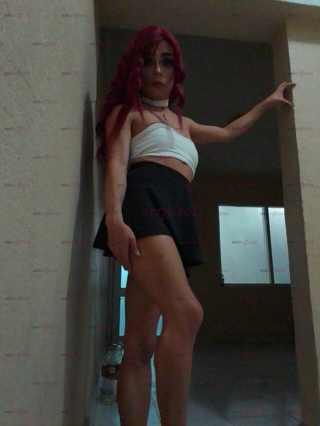 FOTOS DE NENA TRANS PELIROJA SUPER CALIENTE Y ARDIENTE EN TU CAMA