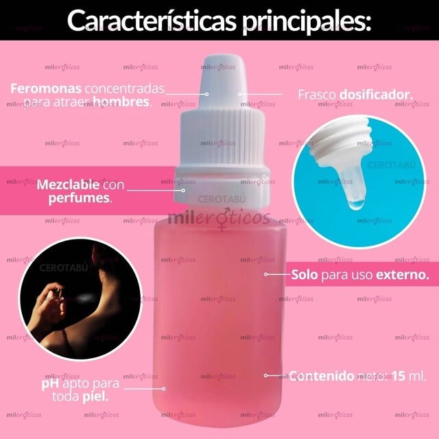 FOTOS DE ¡SEDUCE CON ELEGANCIA! POTENCIADOR DE FEROMONAS CONCENTRADAS