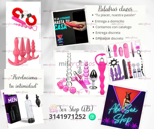 FOTOS DE HOLA BIENVENID A SEX SHOP ABI, TIENDA DE PRODUCTOS PARA ADULTOS.