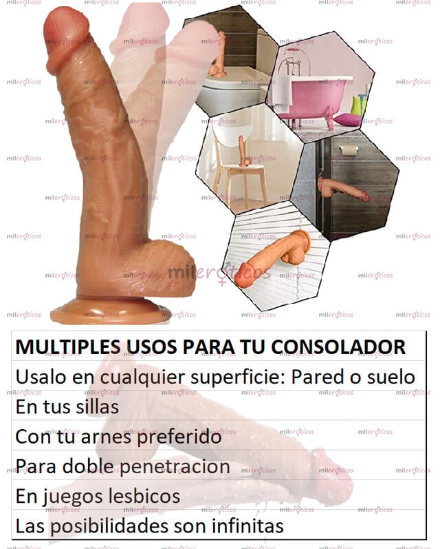 FOTOS DE DILDO SILICONA CONSOLADOR PENE REALISTA PROMOCION