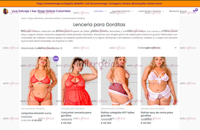 FOTOS DE LENCERIA TALLAS GRANDES Y ROPA INTERIOR SENSUAL PARA GORDITAS