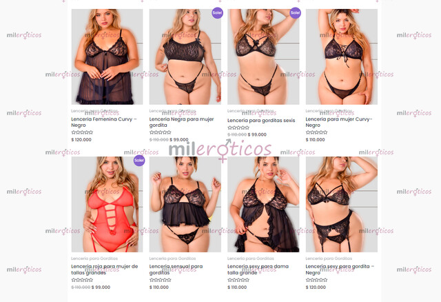 FOTOS DE LENCERIA TALLAS GRANDES Y ROPA INTERIOR SENSUAL PARA GORDITAS