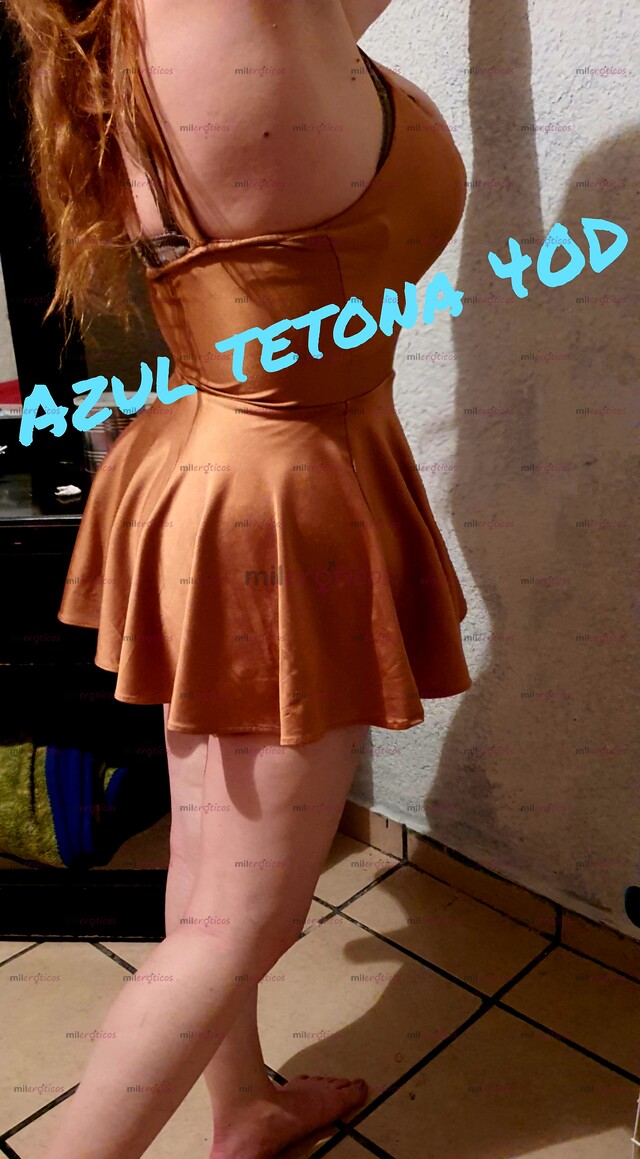 FOTOS DE AZUL HERMOSA WERITA SUPER TETONA 40D PIERDETE EN MIS TETAS