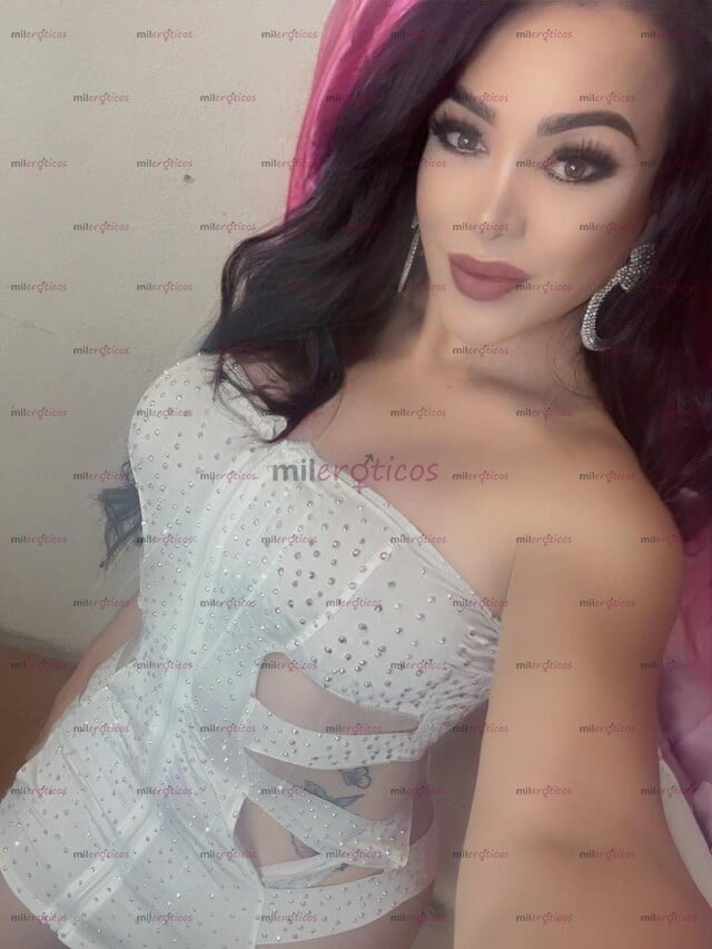 FOTOS DE DISPONIBLE LOS 7 DÍAS DE LA SEMANA HERMOSA CHICA TRANS PIEL BLANCA SEXOSA Y COMP