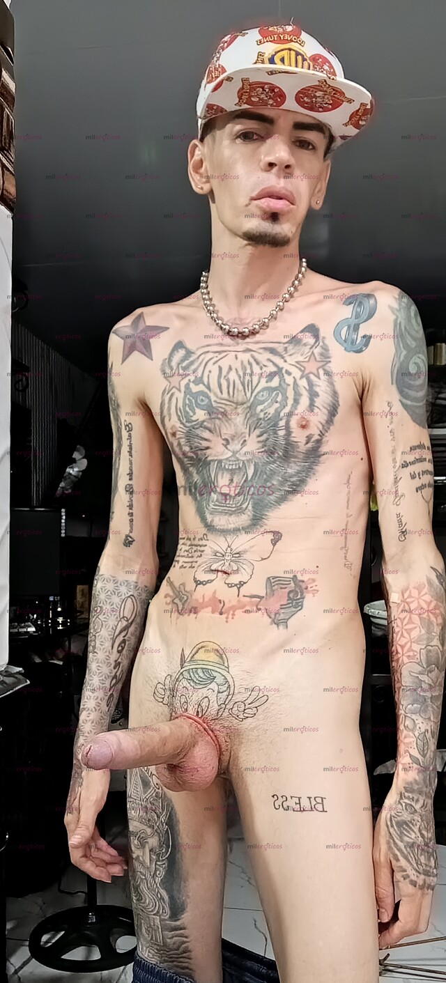 FOTOS DE FLACO VERGON ACTIVO LECHERO MORBOSO BLANCO TATUADO