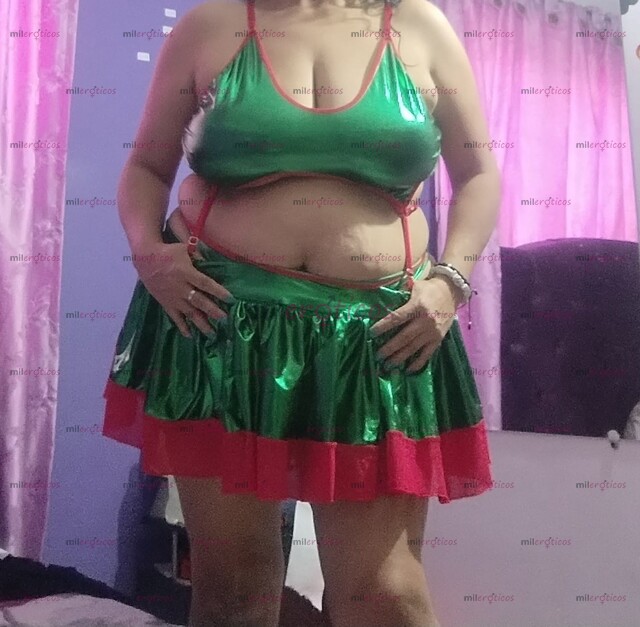 FOTOS DE INICIAMOS EL ULTIMO MES DEL AÑO VEN Y DIVIERTETE CON UNA MAMÁ NOEL GORDITA