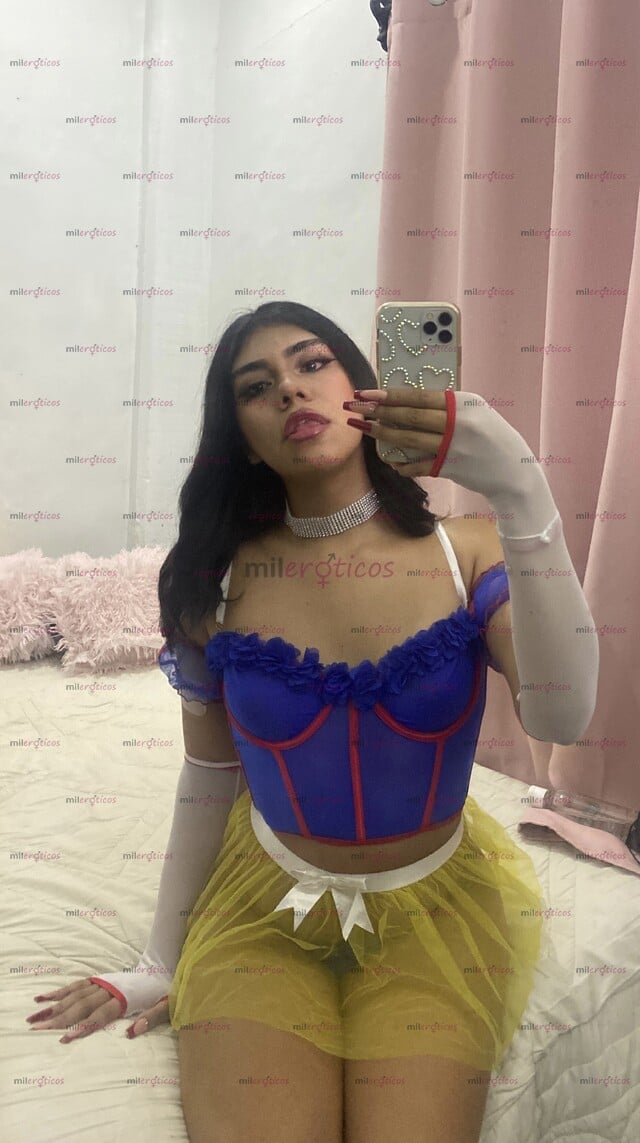 FOTOS DE DENNY TRANS CALIENTE Y FEMENINA 20 AÑOS. AMBOS ROLES
