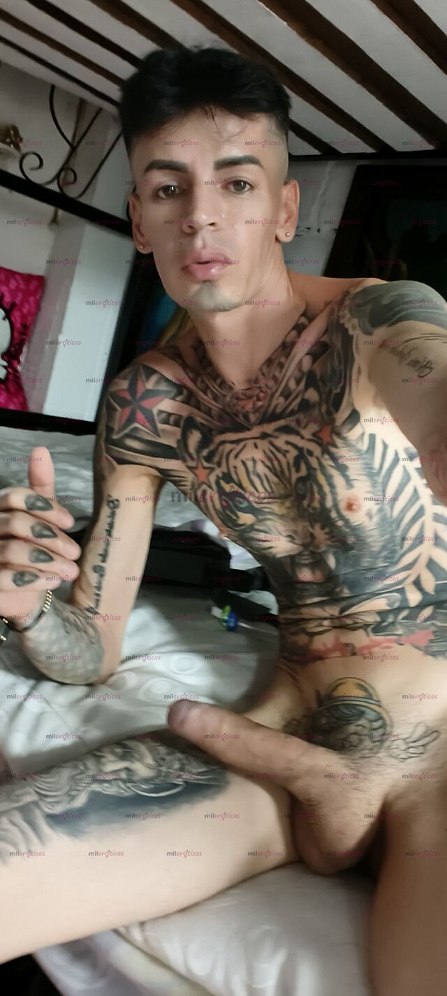 FOTOS DE FLACO VERGON ACTIVO MORBOSO BLANCO TATUADO