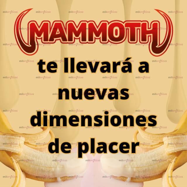 FOTOS DE CREMA ENGROSADORA VOLUMINIZADORA MAMMOTH NUEVAS DIMENSIONES DE PLACER