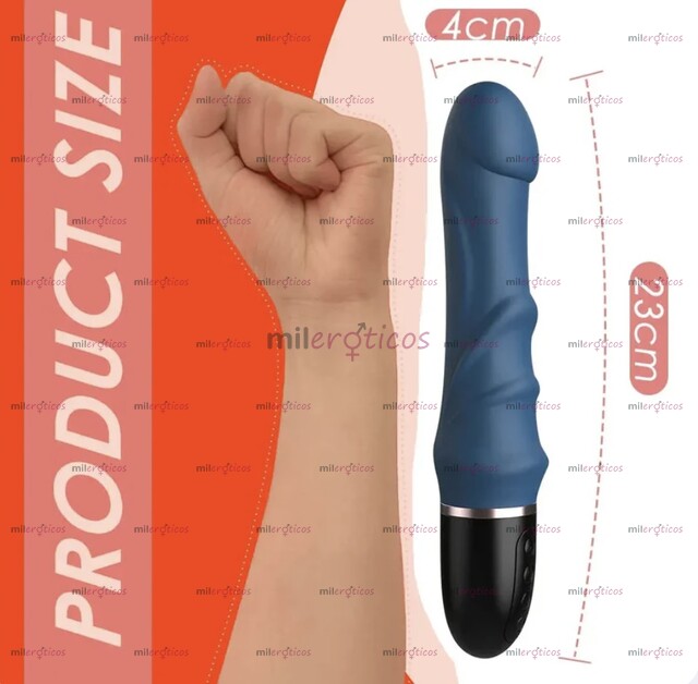 FOTOS DE VIBRADOR DE SILICONA SUAVE DE 10 MODOS, CONSOLADOR MASAJEADOR GRANDE, MASTURBADO