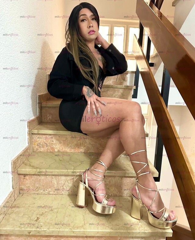 FOTOS DE RECIEN LLEGADA AL PAIS . CHICA TRANS SERIA Y RESERVADA