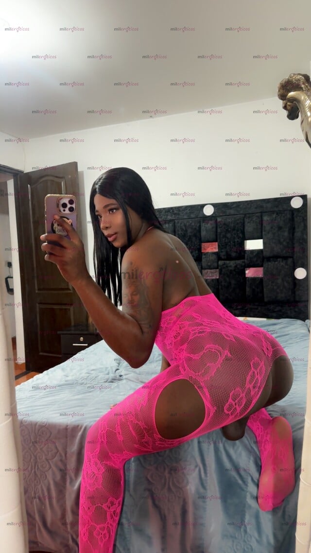 FOTOS DE EXÓTICA Y ÚNICA NEGRA TRANS EN TU CIUDAD, VERGONA Y CULONA