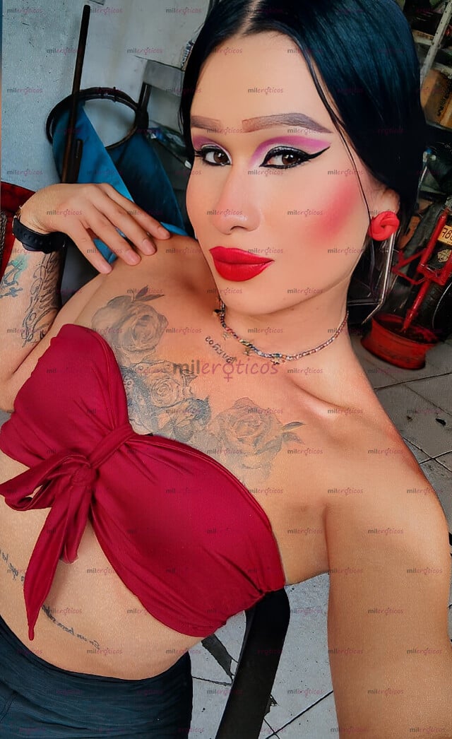FOTOS DE CHICA TRANS DISPUESTA A COMPLACERTE TUS FANTASIAS SEXUALES