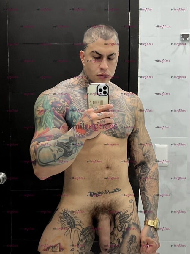 FOTOS DE VERGON INKED BOY XXL 22 CM LECHERO Y MORBOSO