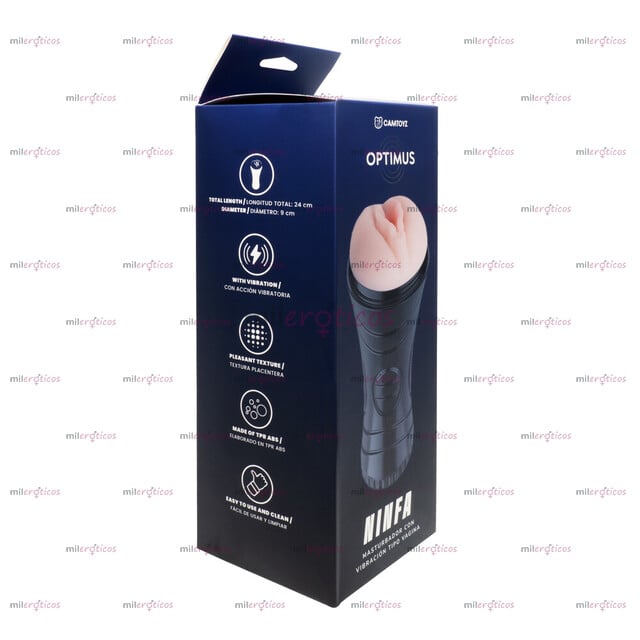 FOTOS DE VAGINA MASTURBADORA VIBRACION NINFA CAMTOYZ 7 NIVELES DE VIBRACIÓN