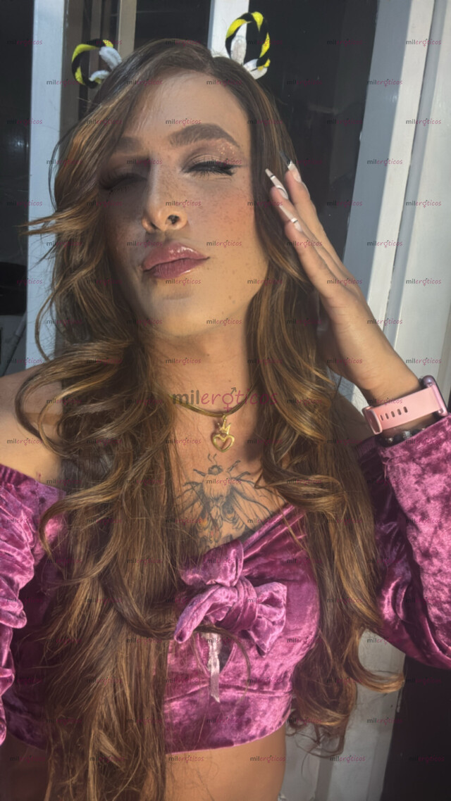 FOTOS DE LINDA, TRAVIESA Y CALIENTE CHICA TRANS! PARA DIVERSIÓN SIN LIMITESY SÚPER DOTADA