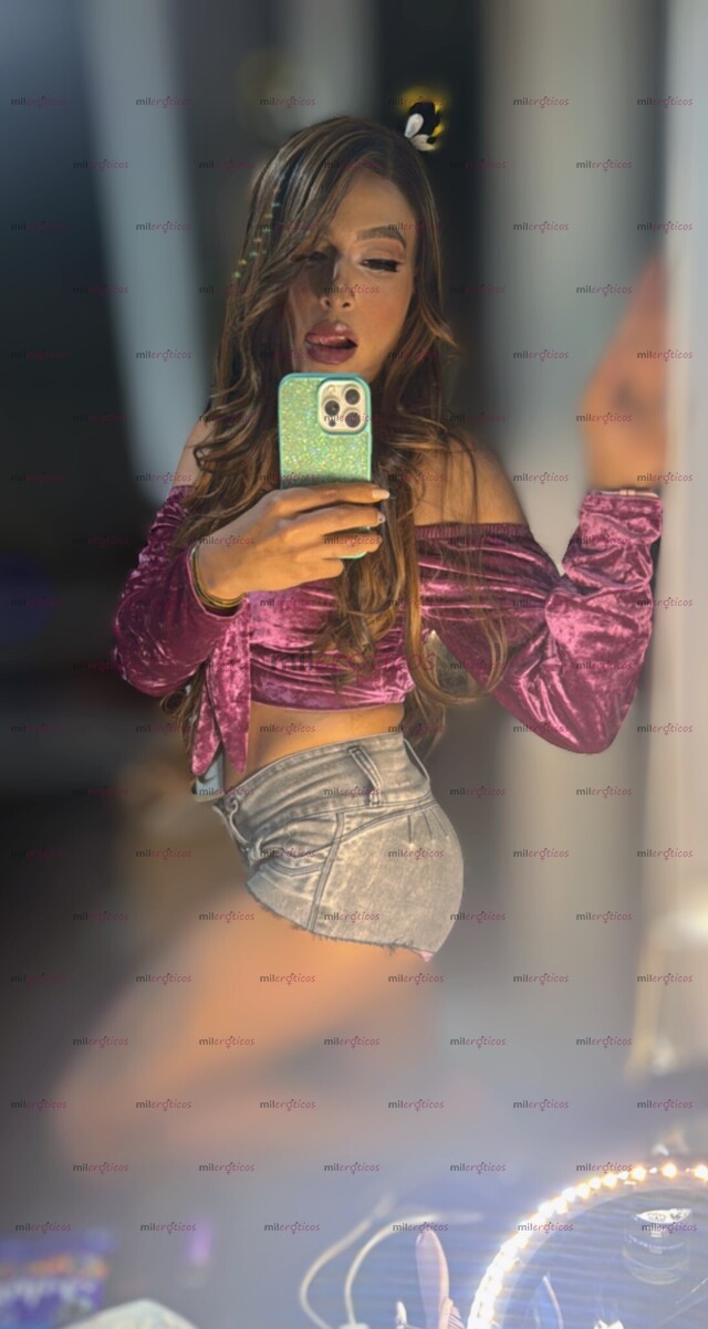 FOTOS DE LINDA, TRAVIESA Y CALIENTE CHICA TRANS! PARA DIVERSIÓN SIN LIMITESY SÚPER DOTADA