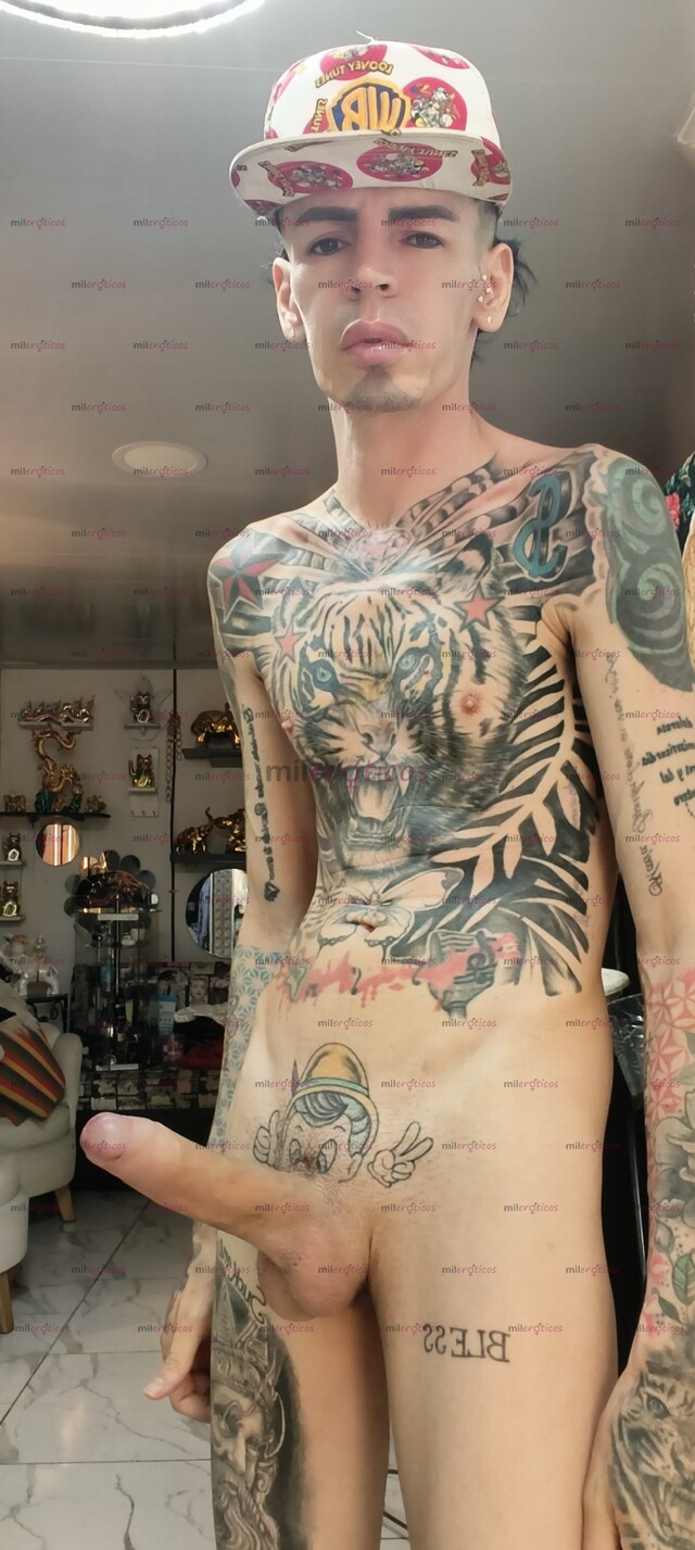 FOTOS DE FLACO VERGON BLANCO TATUADO ACTIVO MORBOSO