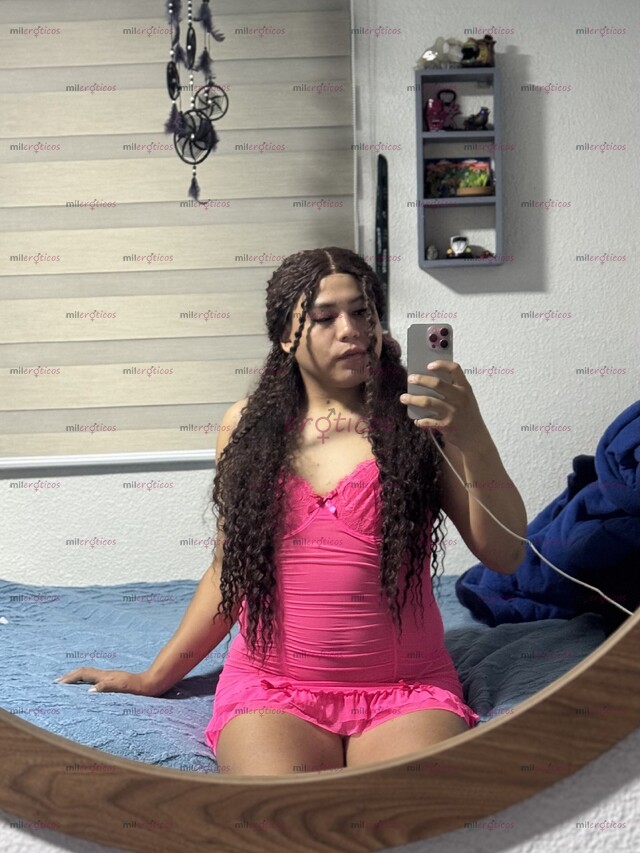 FOTOS DE TRAVESTÍ ESCORT DE CLÓSET PASIVA EN LENCERÍA Y NALGONA.