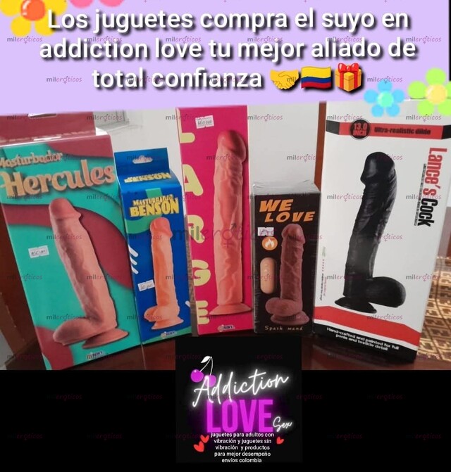 FOTOS DE SEXSHOP ADDICTION LOVE PRODUCTOS Y JUGUETES ENVÍOS COLOMBIA TOTAL CONFIANZA