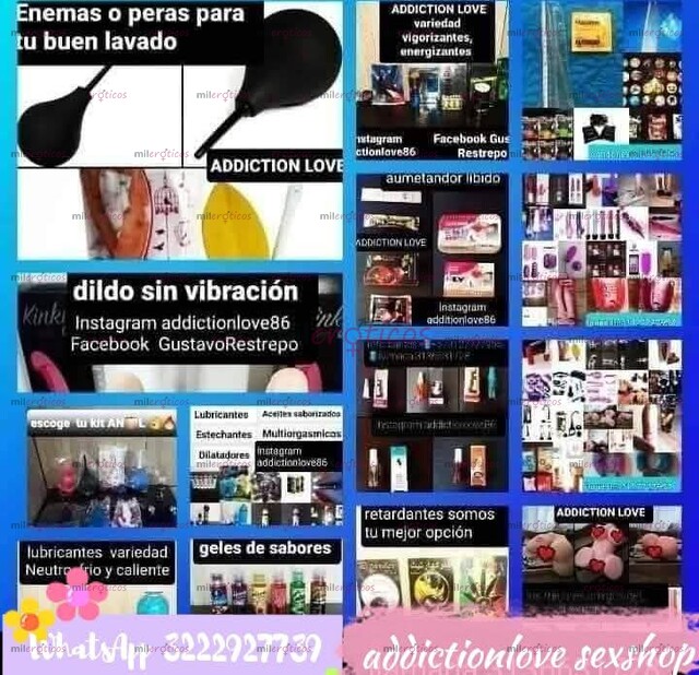 FOTOS DE SEXSHOP ADDICTION LOVE PRODUCTOS Y JUGUETES ENVÍOS COLOMBIA TOTAL CONFIANZA