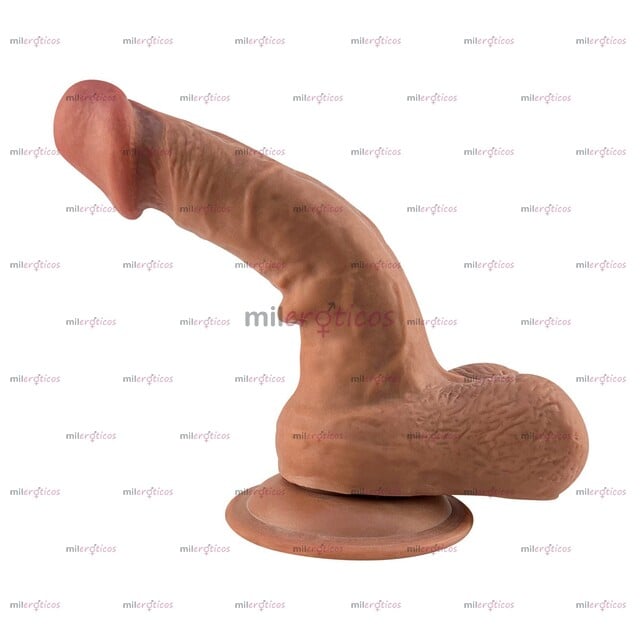 FOTOS DE 1691957 DILDO REALISTA BATON DOBLE CAPA DESLIZ TAMAÑO: LARGO: 24 CM