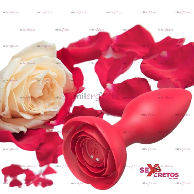 FOTOS DE 1866645 VIBRADOR ANAL DE SILICONA ROSA 10 FRECUENCIAS DE VIBRACIÓN