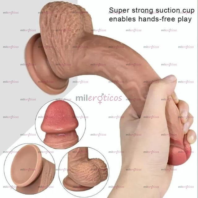 FOTOS DE 1866187 DILDO CONSOLADOR LA TINI 31CM TEXTURA VENOSA REALISTA SEGURA, SUAVE