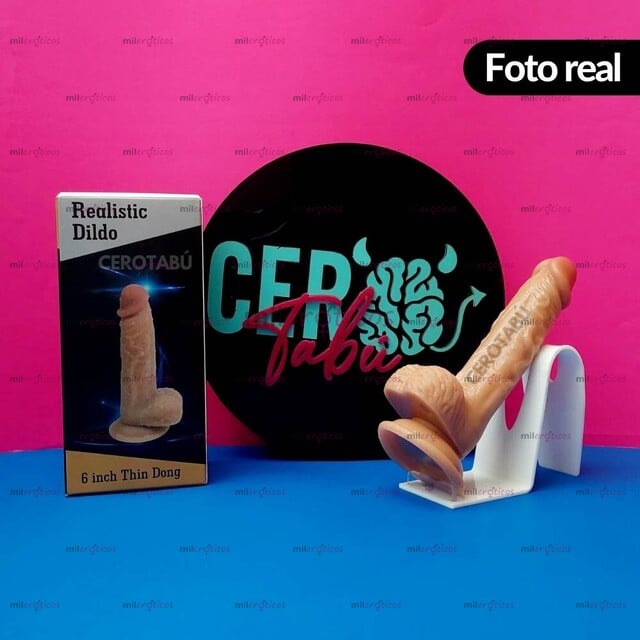 FOTOS DE 1716717 DILDO REALISTA CONSOLADOR CHUPA TAMAÑO: 20 4 CM