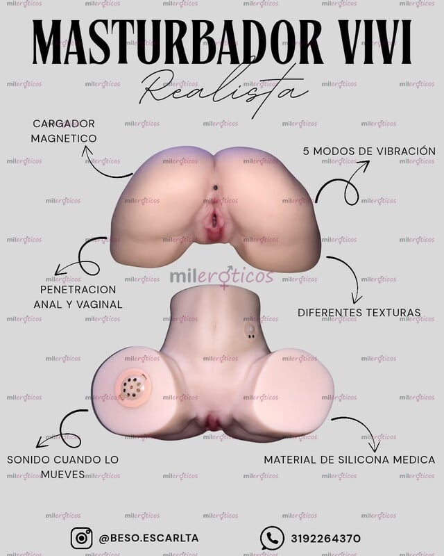 FOTOS DE MEDIO TORSO VIVI CON VIBRACIÓN Y SONIDO TEXTURIZADO POR DENTRO