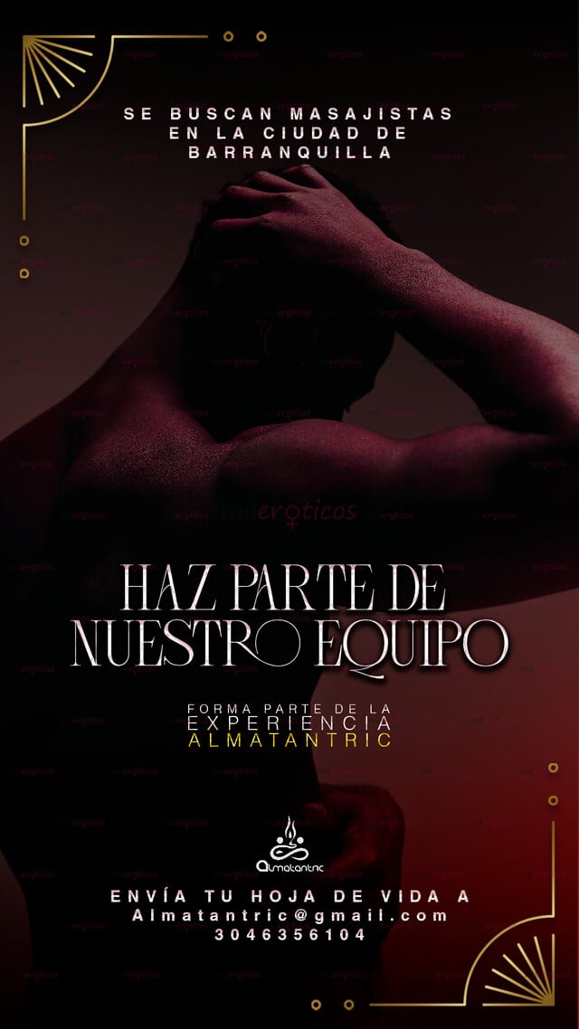 FOTOS DE SE BUSCAN MASAJISTAS PARA TRABAJAR EN SPA EXCLUSIVO EN BARRANQUILLA