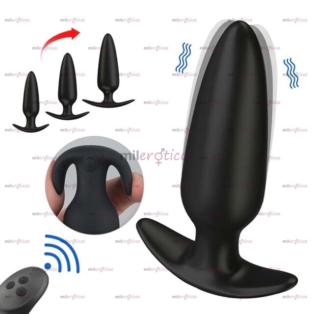FOTOS DE 1866620 VIBRADOR ANAL CONTROL PLUG ANAL 10 MODOS DE VIBRACIÓN CARGA USB