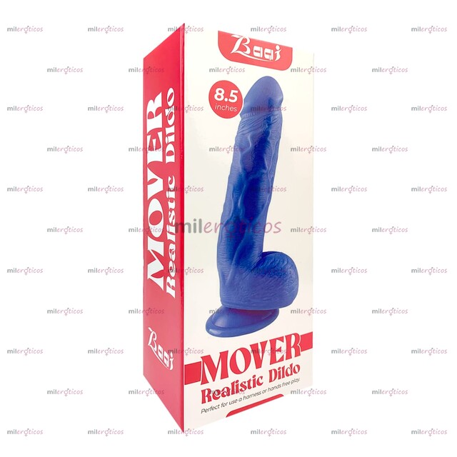 FOTOS DE 1691912 DILDO REALISTA MOVER TAMAÑO: LARGO: 21,5 CM INSERTABLE: 16 CM