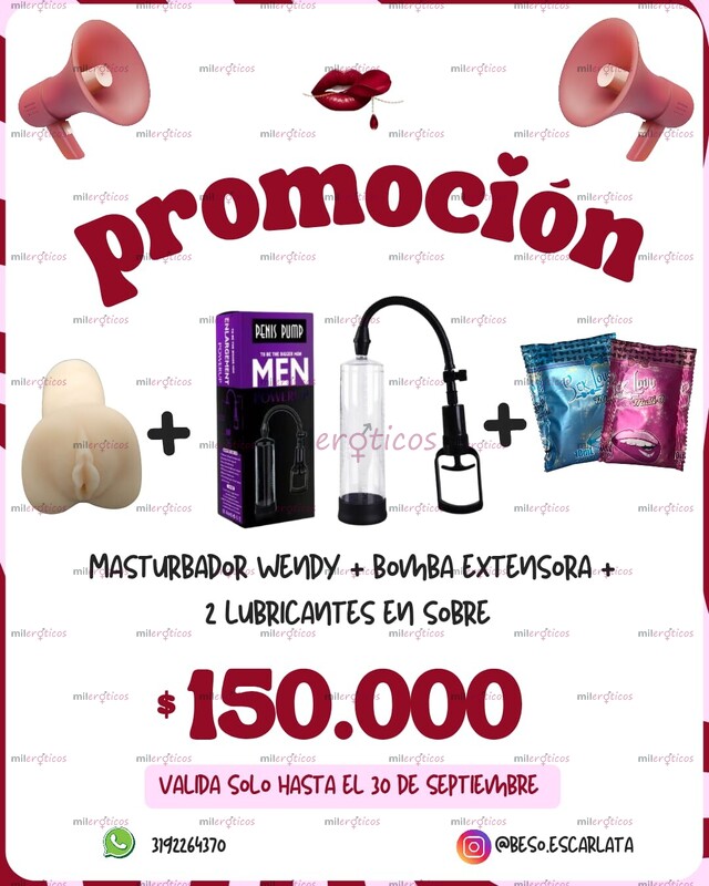FOTOS DE PROMOCION BESO ESCARLATA IMPERDIBLE AUMENTA TU PASION B