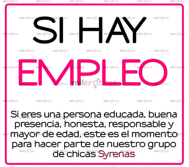 FOTOS DE TRABAJO PARA CHICAS DISCRECIÓN, SEGURIDAD Y ALTOS INGRESOS. SIN EXPERIENCIA..?