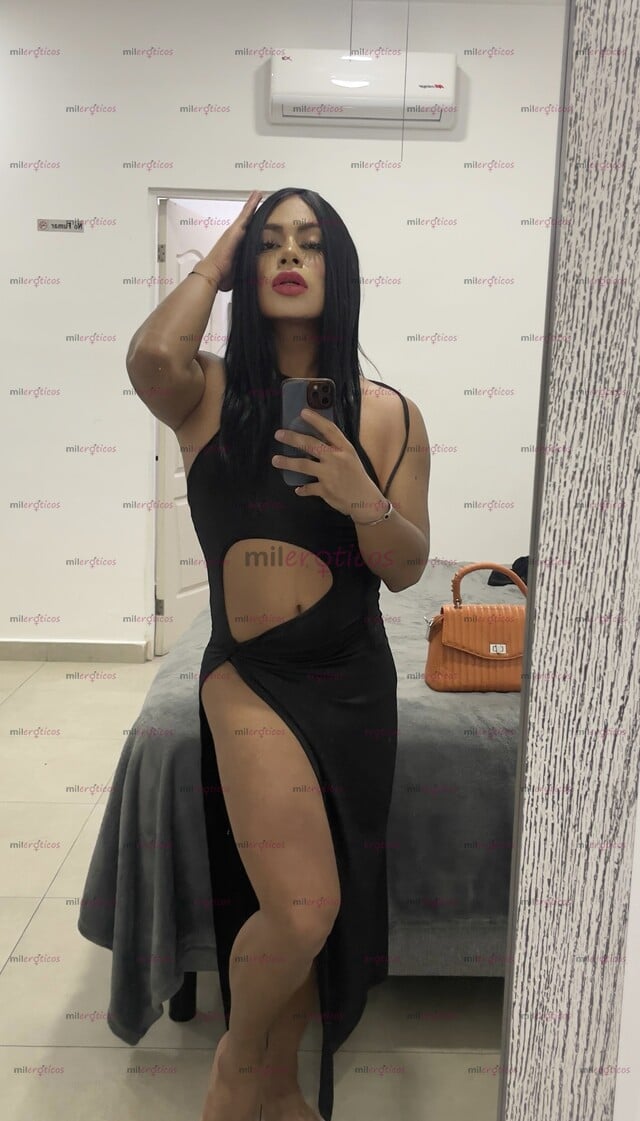 FOTOS DE MASAJES ERÓTICO CON TRANS MORENA MUY FEMENINA, NALGONA PLACER ÚNICO 100% REAL